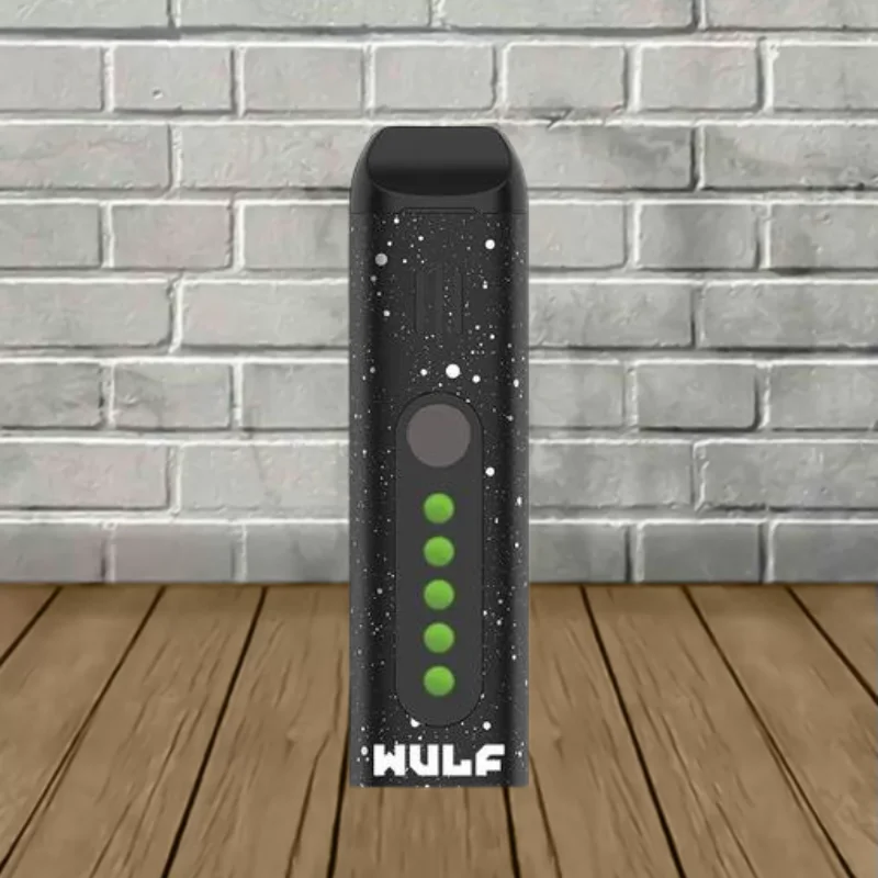 Wulf Mods Flora Portable Dry Herb Vaporizer - Black White Spatter