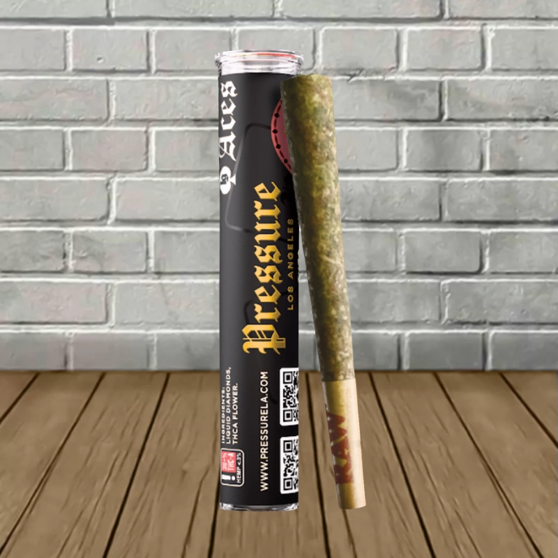 Aces Pressure THCa Infused Prerolls 1g -Jelly Rancher -- 1ct Aces Pressure THCa Infused Prerolls 1g -Jelly Rancher -- 1ct