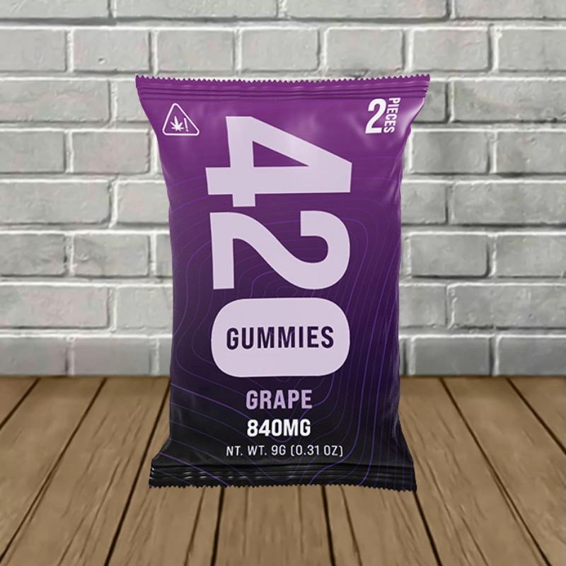 Flying Monkey THCa THCp D9 840mg -Grape -- 2ct Pouch