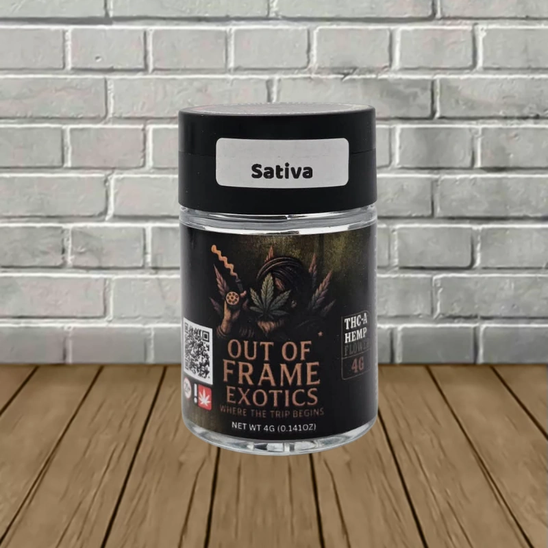Out Of Frame Exotics THCa Hemp Flower 4g - Sativa