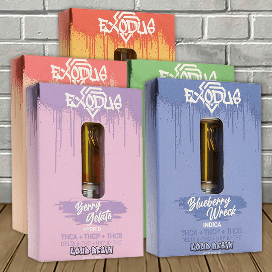 Exodus Live Resin Zooted Series Vape Cartridge 2g - Image 1