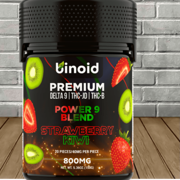Binoid Power 9 Blend Gummies 800mg