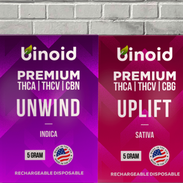 Binoid Premium THCa + THCv Disposable 5g