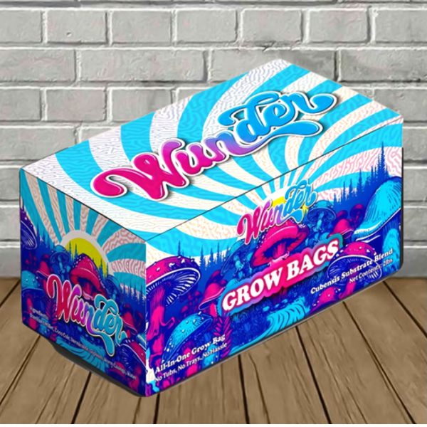 Wunder Mushroom All In One Grow Bags Wunder Mushroom All In One Grow Bags