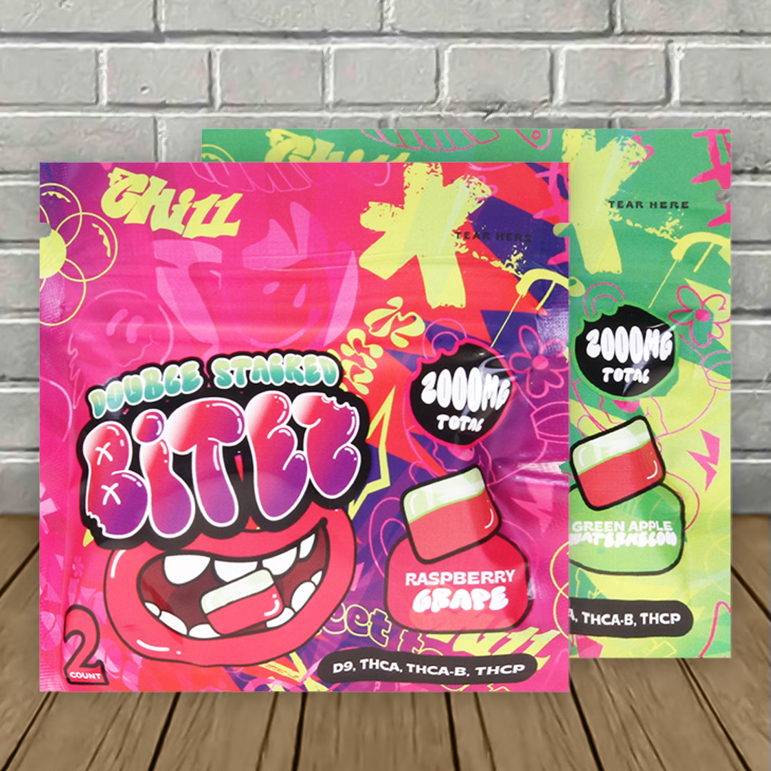 Ocho Extracts X Trip Drip X Sugar Double Stacked Bitez 2000mg Ocho Extracts X Trip Drip X Sugar Double Stacked Bitez 2000mg