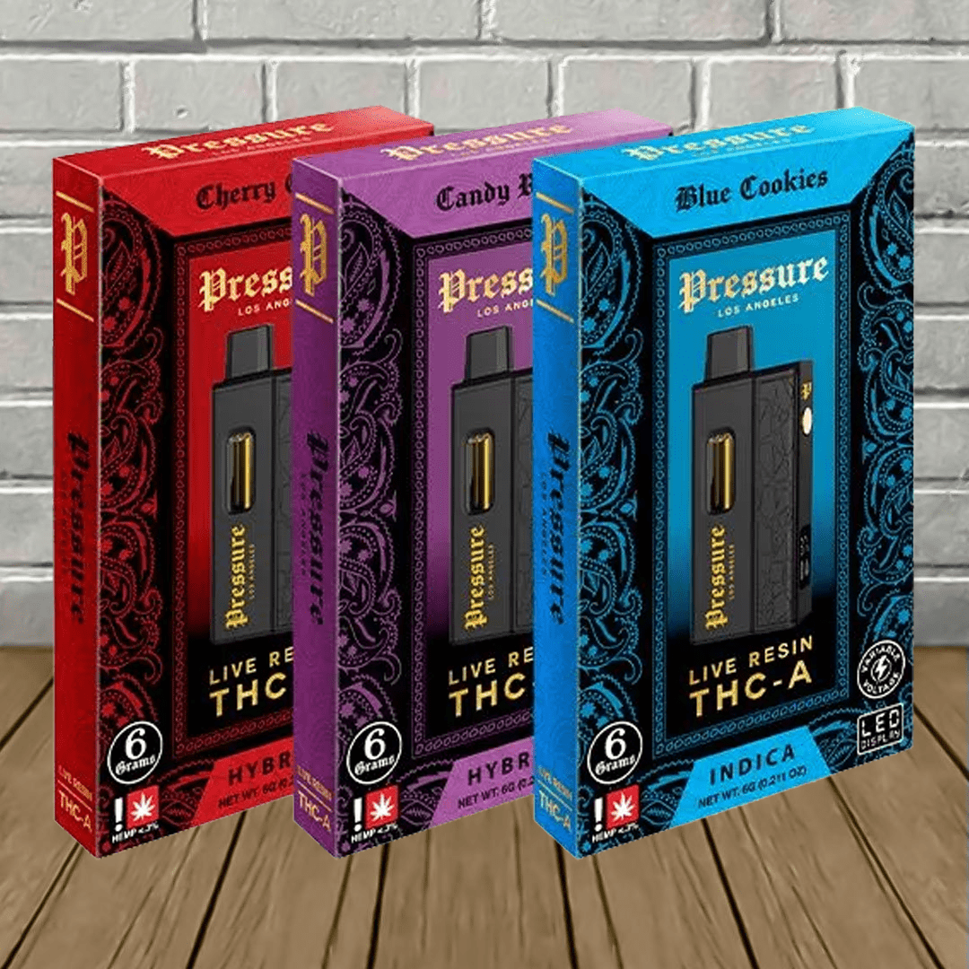 Pressure LA Live Resin THCa Disposable 6g Pressure LA Live Resin THCa Disposable 6g