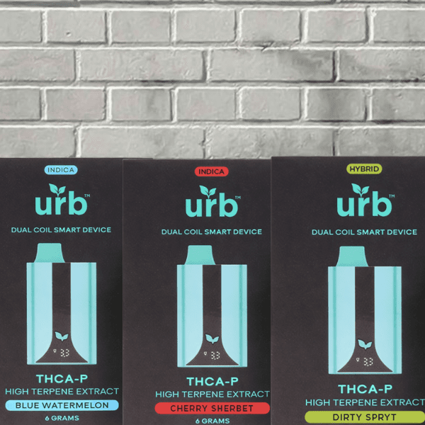Urb Live Resin HTE Smart Device THCa + THCP Disposable 6ml