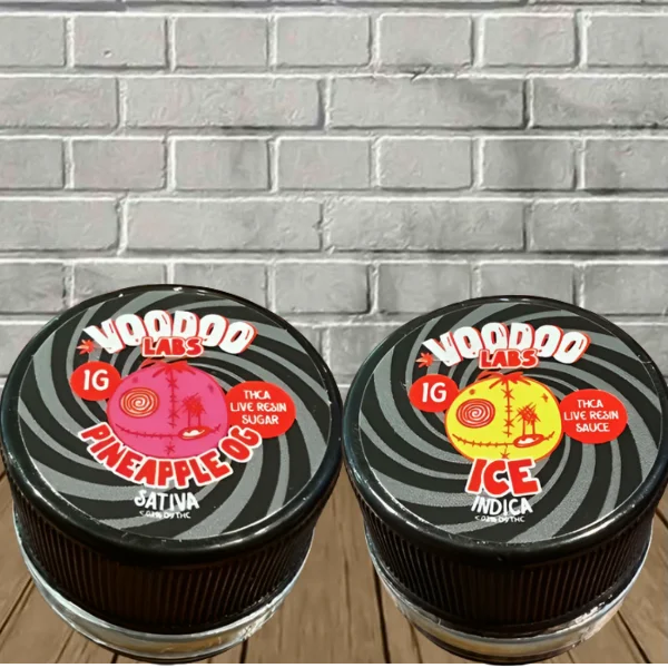 Voodoo Labs Live Resin THCa Dabs 1g Voodoo Labs Live Resin THCa Dabs 1g