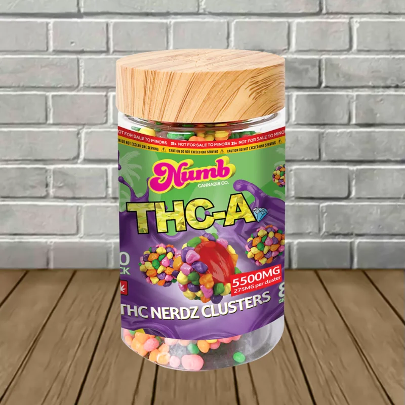 Numb THCA Nerd Clusters
