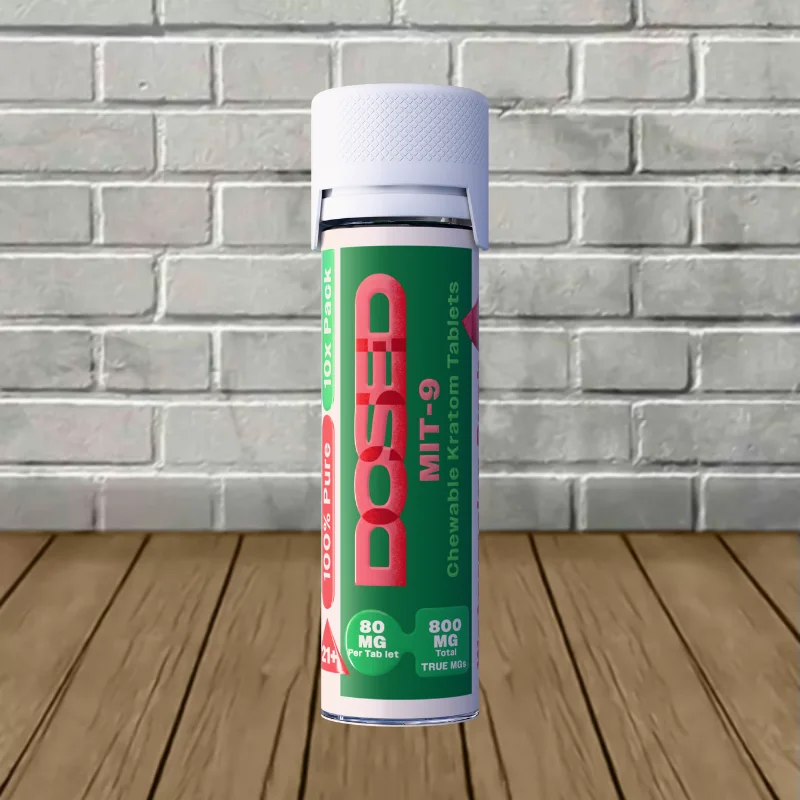 Dosed MIT-9 Extract Tablets 80mg 10ct - Watermelon Rush -- 10ct Tube