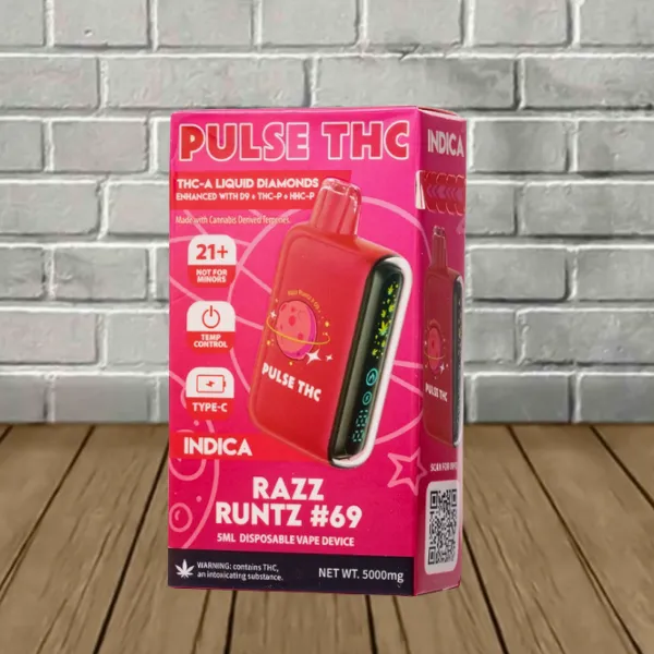 pulse thc vape modes Pulse THC THCa Liquid Diamond Blend Disposable Vape 5g