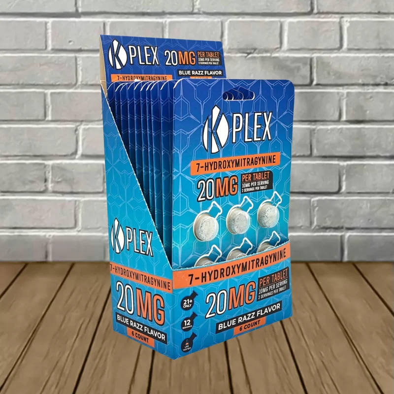 Kplex 7-Hydroxymitragynine Tablets Bulk Display Case