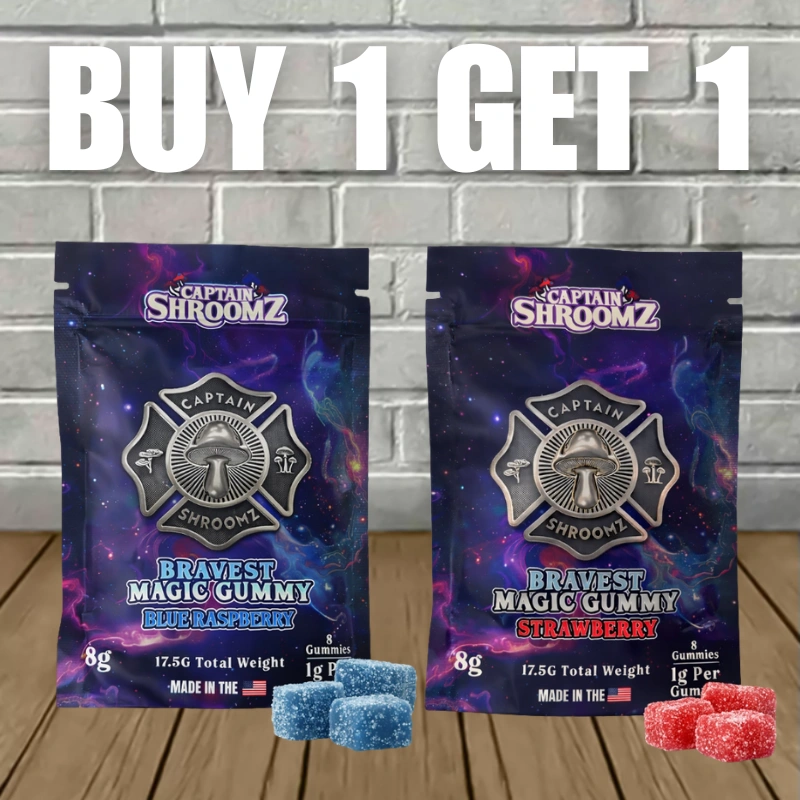 B1G1 Captain Shroomz Mushroom Gummies