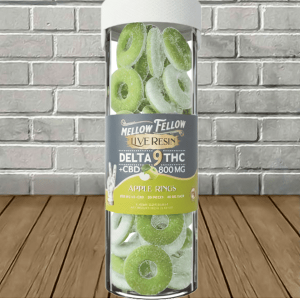 Mellow Fellow Live Resin Delta 9 Gummies - Great CBD Shop