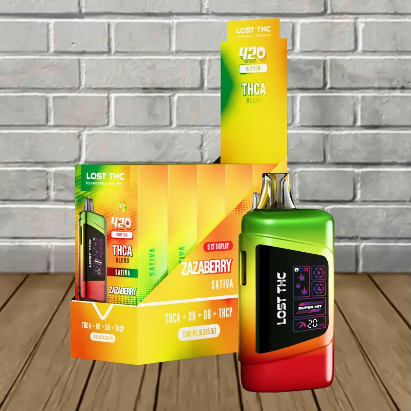 420 disposable vape Lost THC V2 THCa | D9 | D6 | THCp Disposable 7.5g