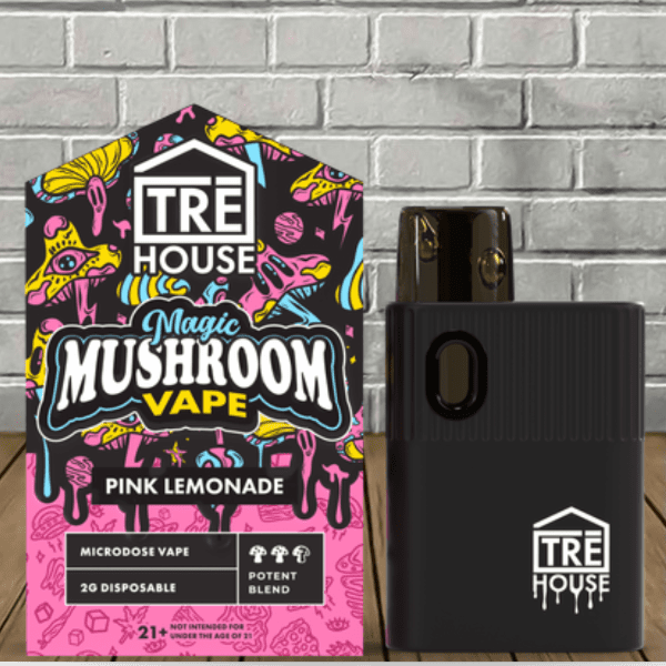 Tre House Magic Mushroom Disposable 2g - Great CBD Shop Tre House Magic Mushroom Disposable 2g - Great CBD Shop