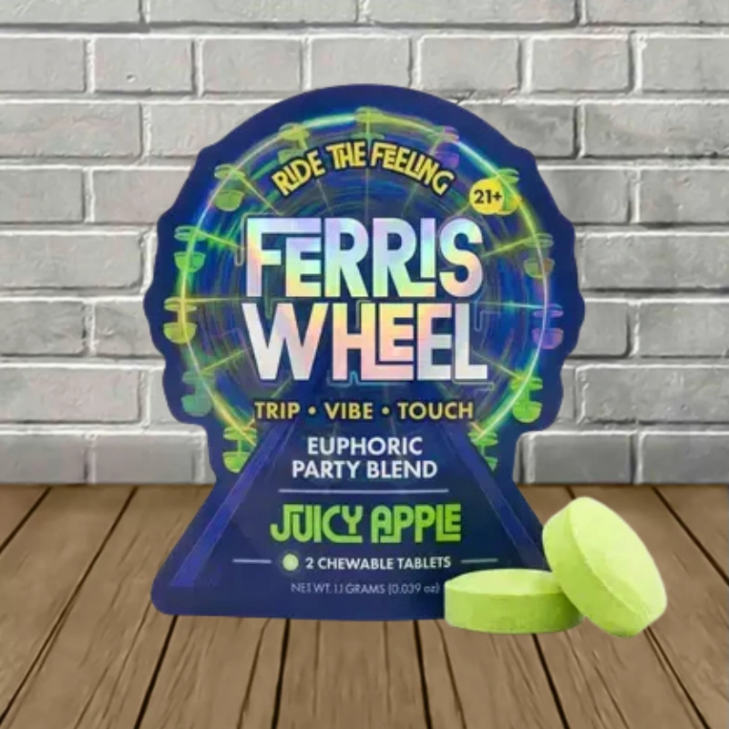 Ferris Wheel Kanna Euphoric Party Blend Tablets-Juicy Apple -- 2ct Pack