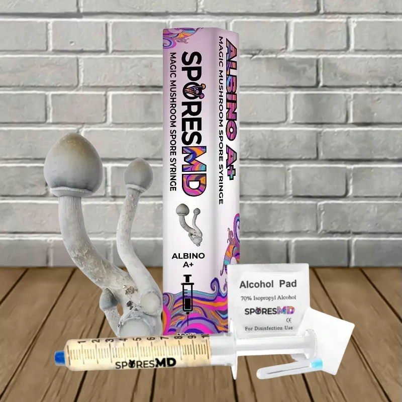 SporesMD ALBINO A+ Mushroom Liquid Culture 10ml