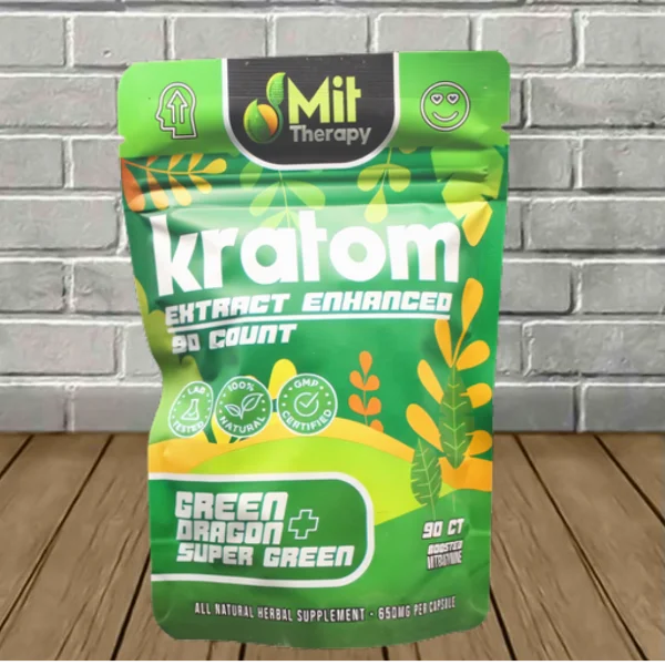 MIT Therapy Green Dragon + Super Green Enhanced Capsules 90ct