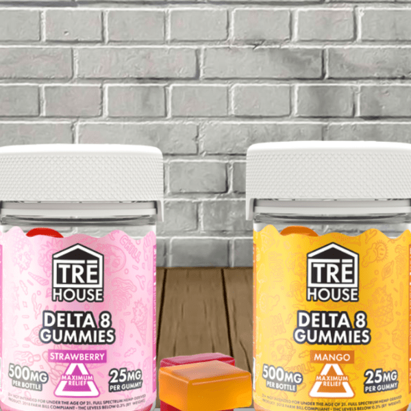 Tre House Delta 8 THC Gummies 500mg