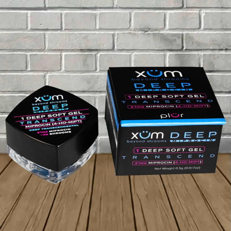 XÜM DEEP MIPROCIN (4-HO-MIPT) Soft Gel 1ct 21mg - Open Box