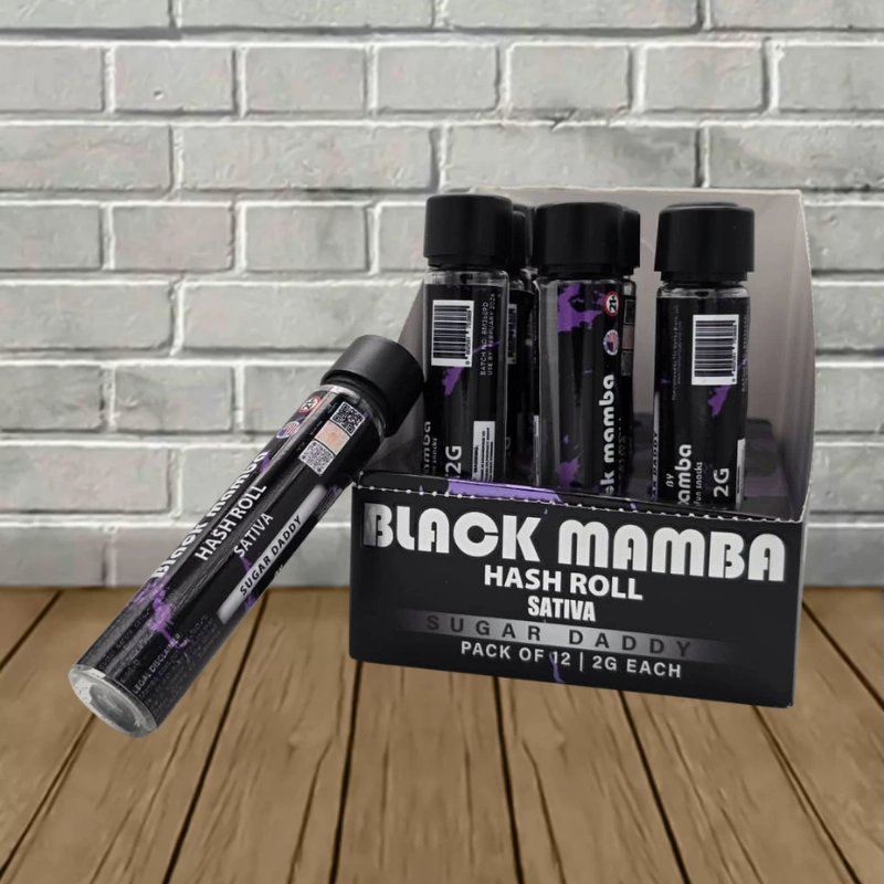 Black Mamba Hash Hole Preroll 1ct - Sugar Daddy -- Sativa