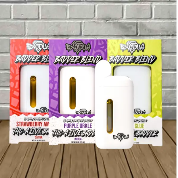 Exodus Badder Blend Disposable Vape 5g