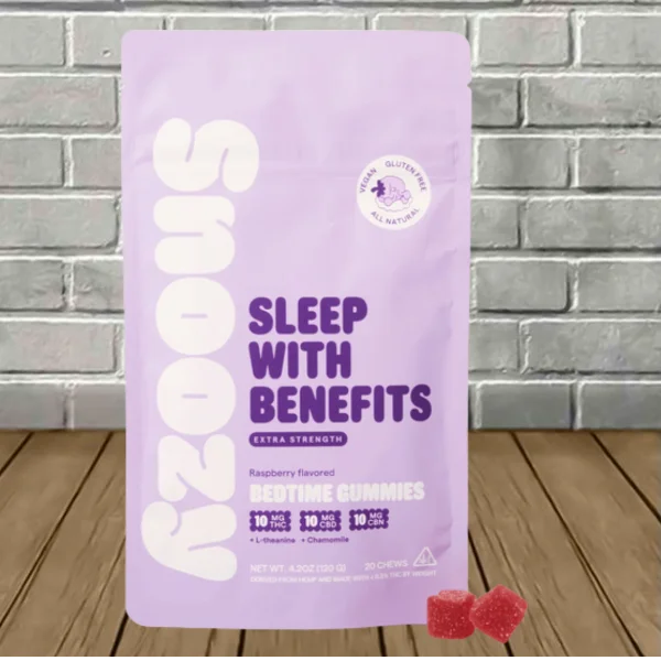 Snoozy Sleep With Benefits Extra Strength Delta 9 Gummies 200mg Snoozy Sleep With Benefits Extra Strength Delta 9 Gummies 200mg