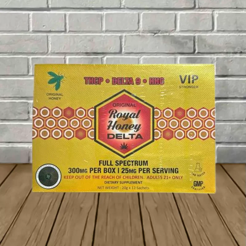 VIP Stronger Royal Honey THCP | D9 | HHC Sexual Enhancement Original Honey Full Case (12ct) VIP Stronger Royal Honey THCP | D9 | HHC Sexual Enhancement Original Honey Full Case (12ct)