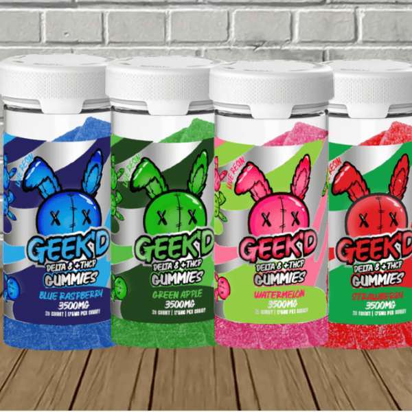 GEEKD-Extracts-Delta-8-THCP-Gummies-3500mg.png GEEK'D Extracts Delta 8 + THCP Gummies 3500mg - Image 1