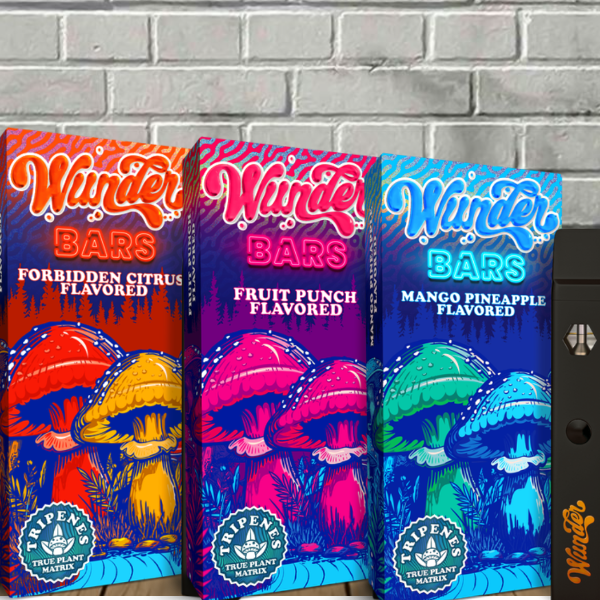 Wunder Bars Magic Mushroom Disposable Vape 2.2g