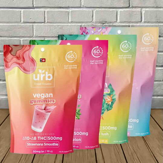 Urb Delta 8 – Delta 10 THC Gummies