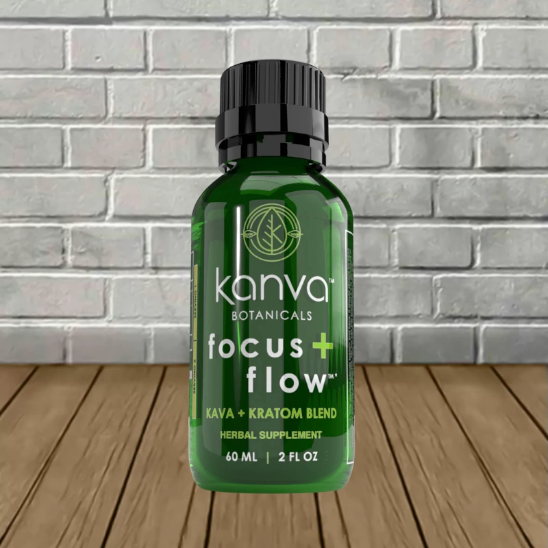 Kanva Botanicals Kratom + Kava Shot 2oz-Single Shot
