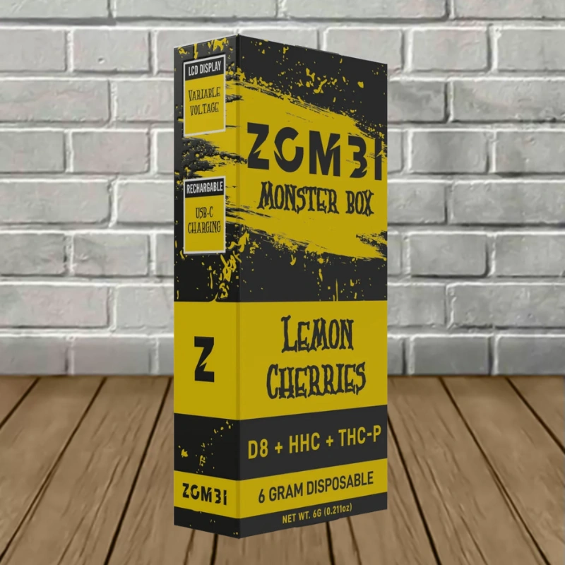 Zombi HHC+ THCP Monster Box Disposable 6g - Lemon Cherries -- Sativa
