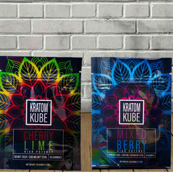 Kratom Kube High-Potency Kratom Extract Gummies