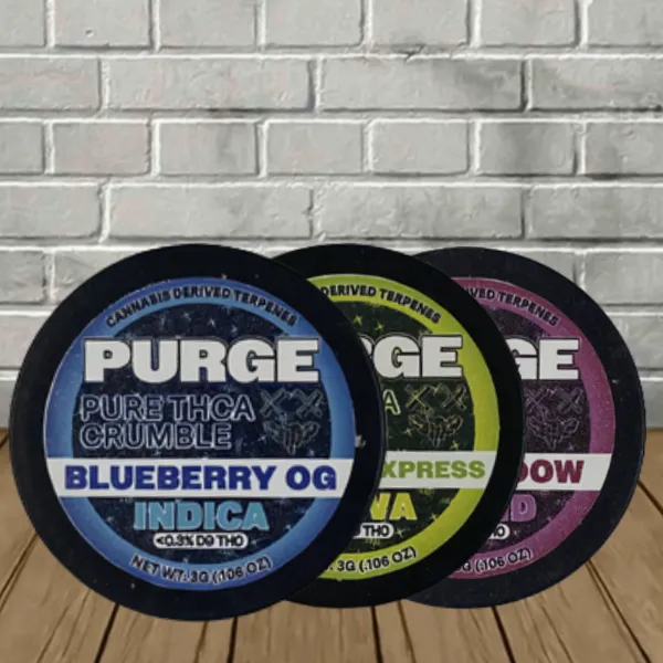 Purge Pure THCA Crumble Dab 3g