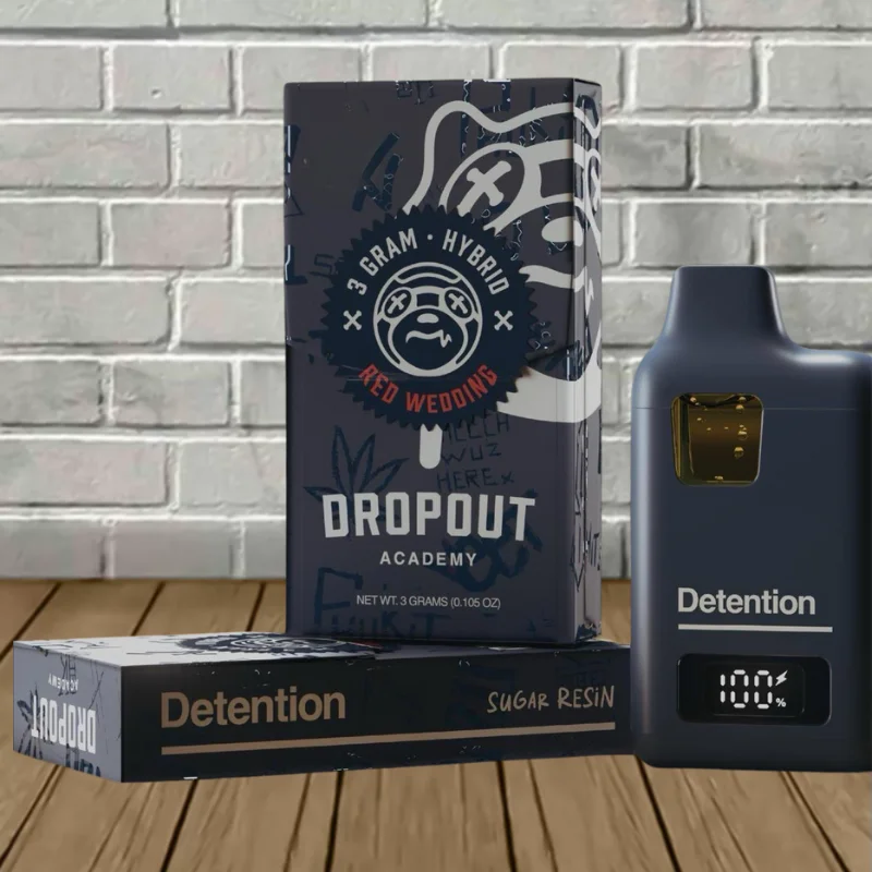 Dropout Detention Series Sugar Resin THCa Disposable