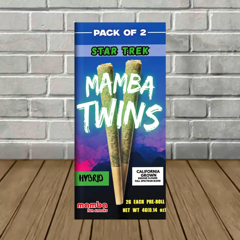 Mamba Twins THCp Prerolls 2ct - Star Trek -- Hybrid