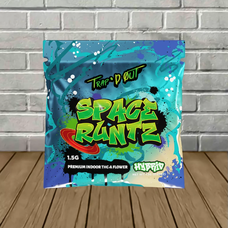 Domewrecker Trap'd Out Premium Indoor THCa Flower 1.5g - Space Runtz -- Hybrid