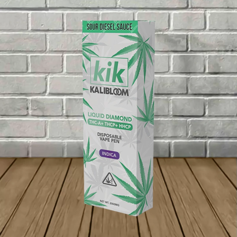 KIK Kalibloom Liquid Diamond Disposable 2g - Sour Diesel Sauce -- Indica -- DISPOSABLE